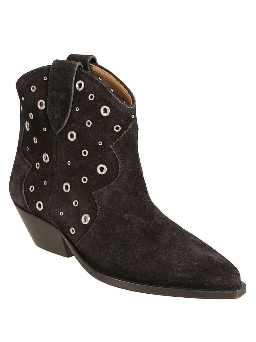Ankle Boots With Pointed Toe