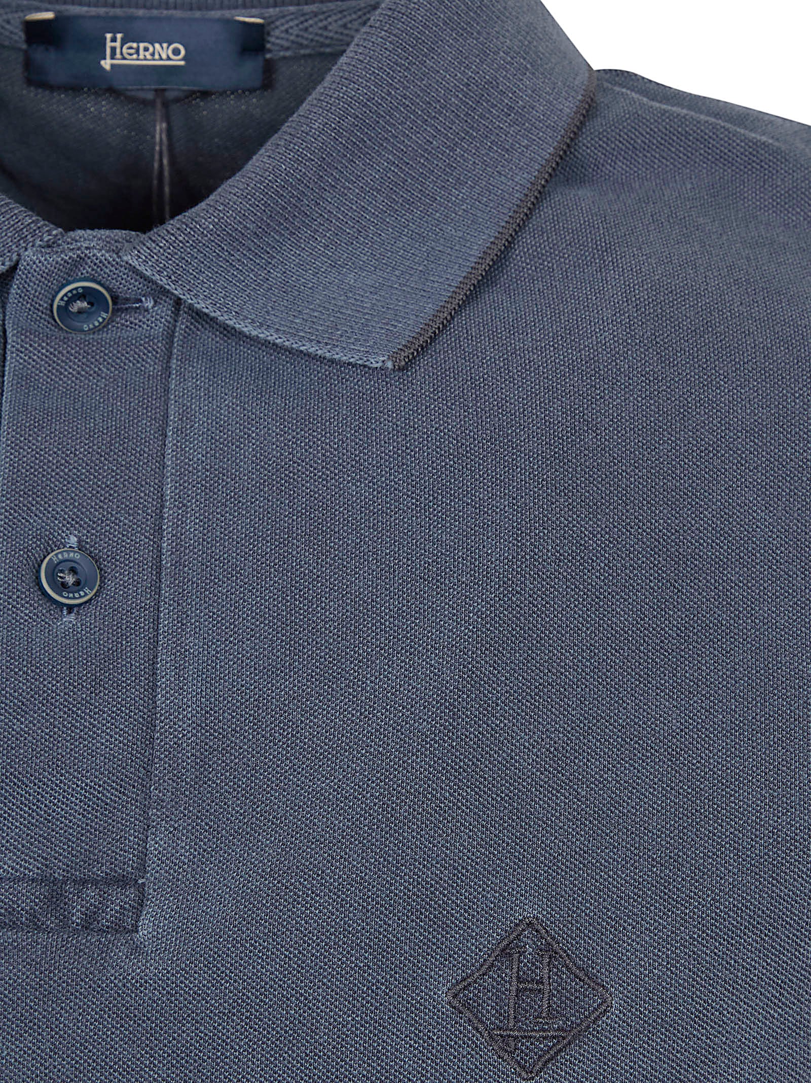 Short-Sleeve Polo Shirt with Embroidered Logo