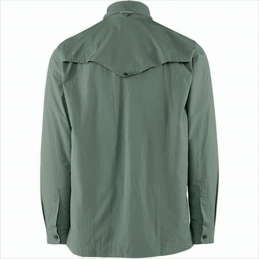 Long-Sleeve Button-Up Shirt With Chest Pockets And Ventilation