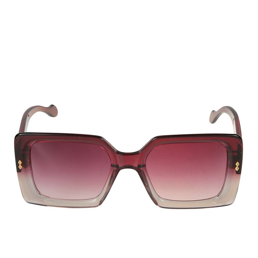 Kate Glamour Oversized Square Sunglasses with Gradient Effect