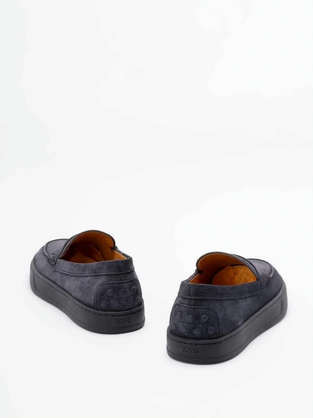 Penny Loafers in Soft Suede Calf Leather