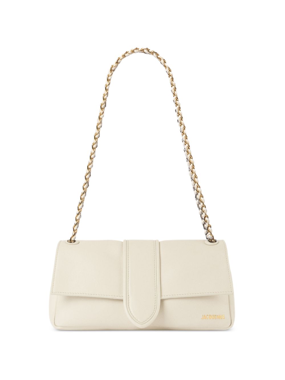 Light Ivory Chain Shoulder Strap Bag