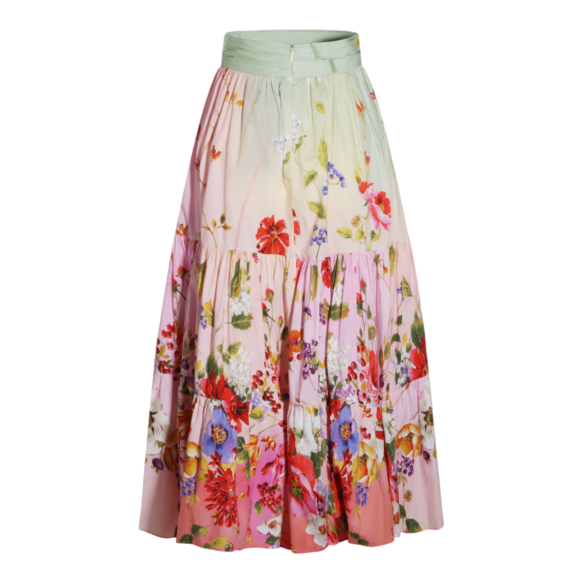 Fitted Midi Skirt