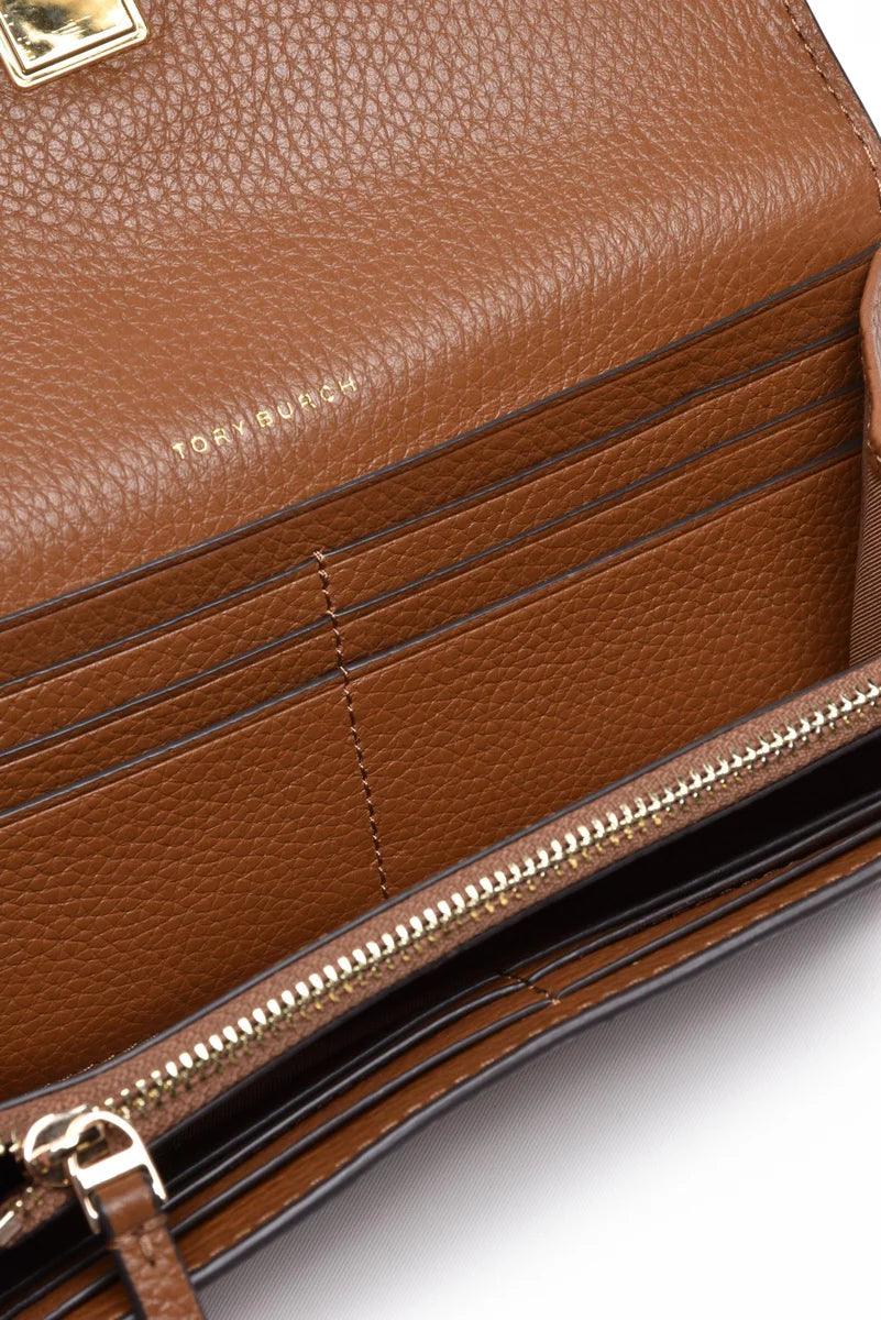 Textured Calfskin Leather Wallet