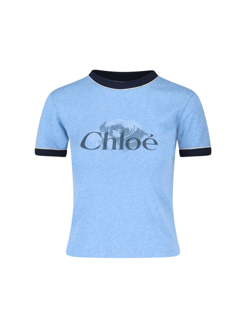 Logo T-Shirt – Light Blue