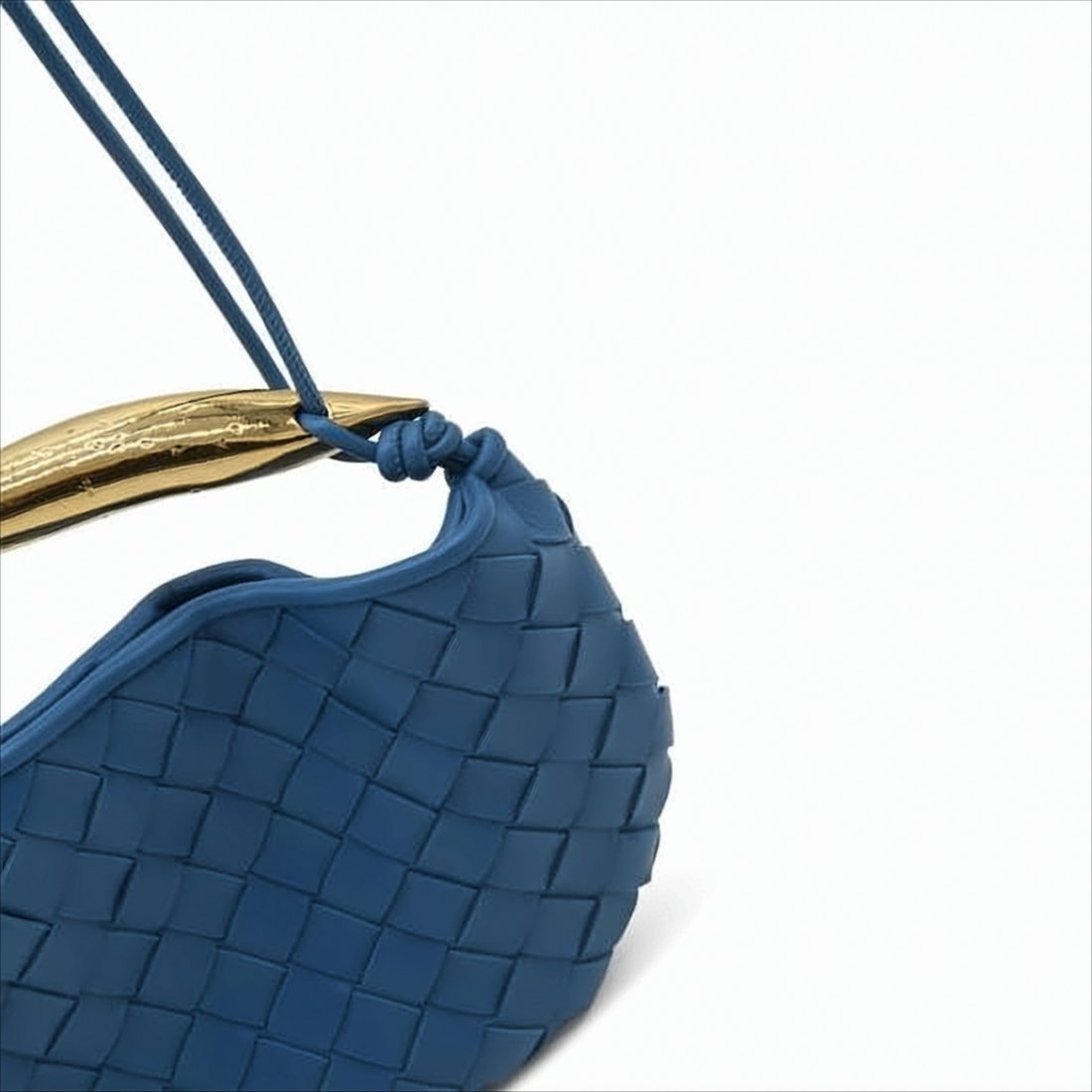 Woven Lambskin Crossbody Bag