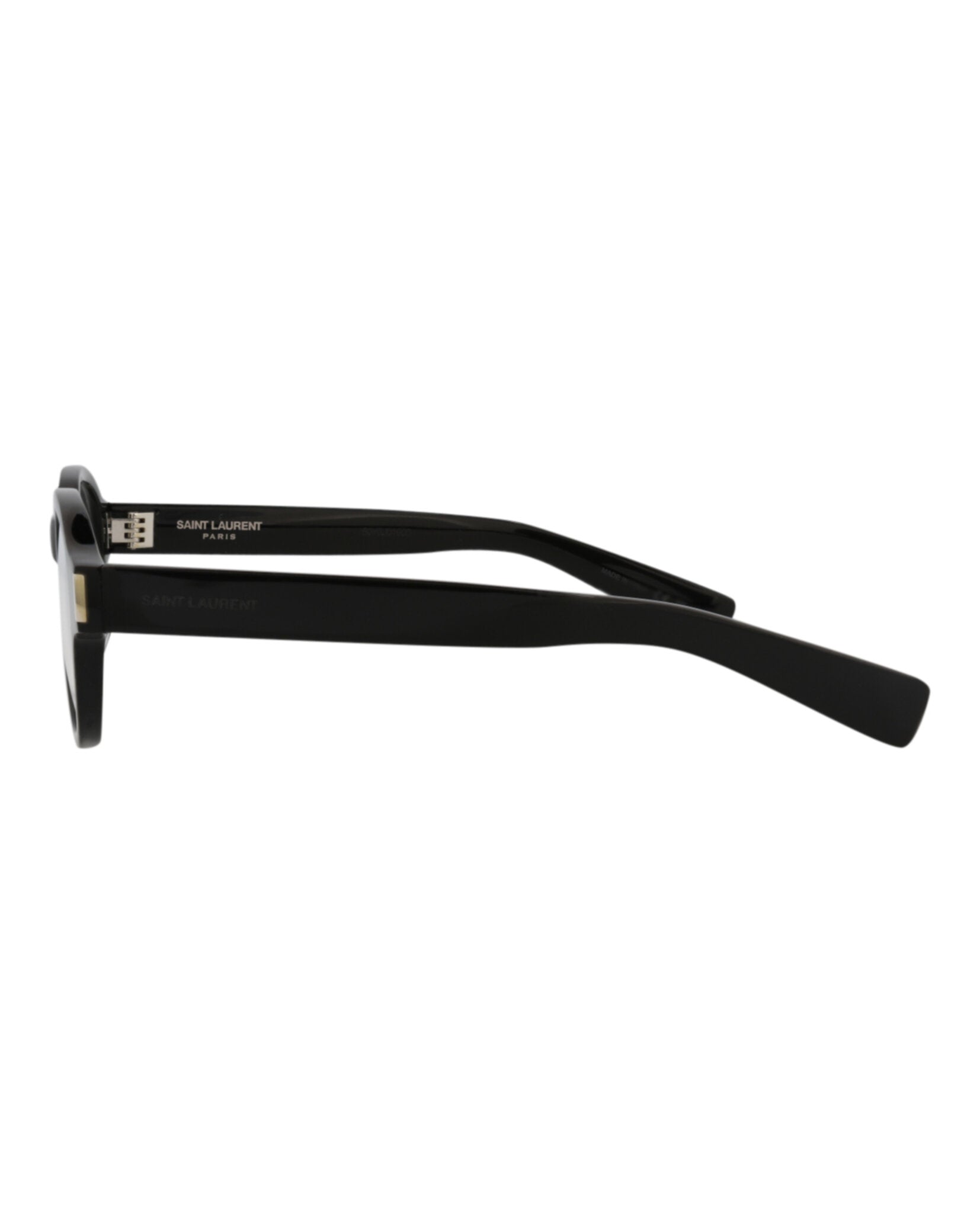 Round-Frame Acetate Sunglasses