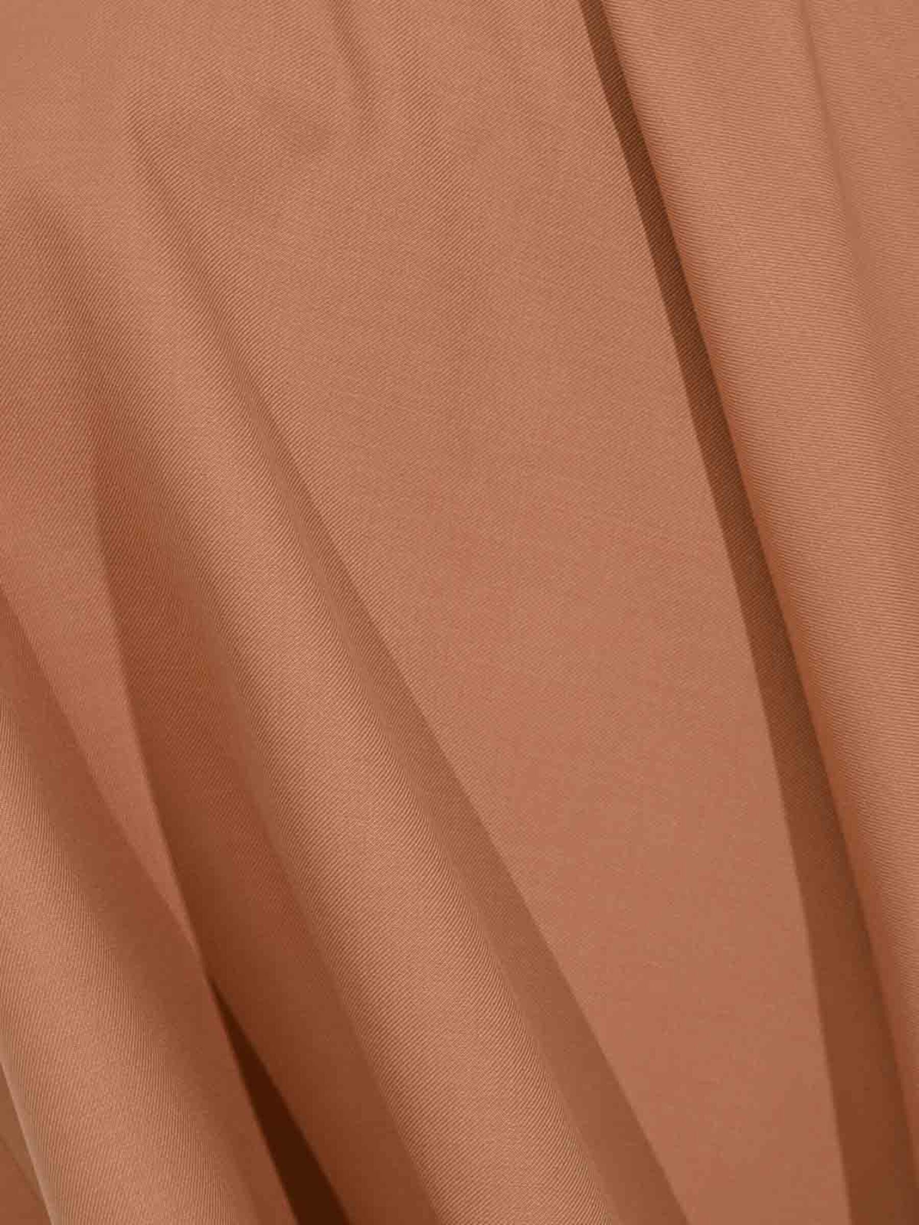Structured Strapless Top with Flared Cape Silhouette