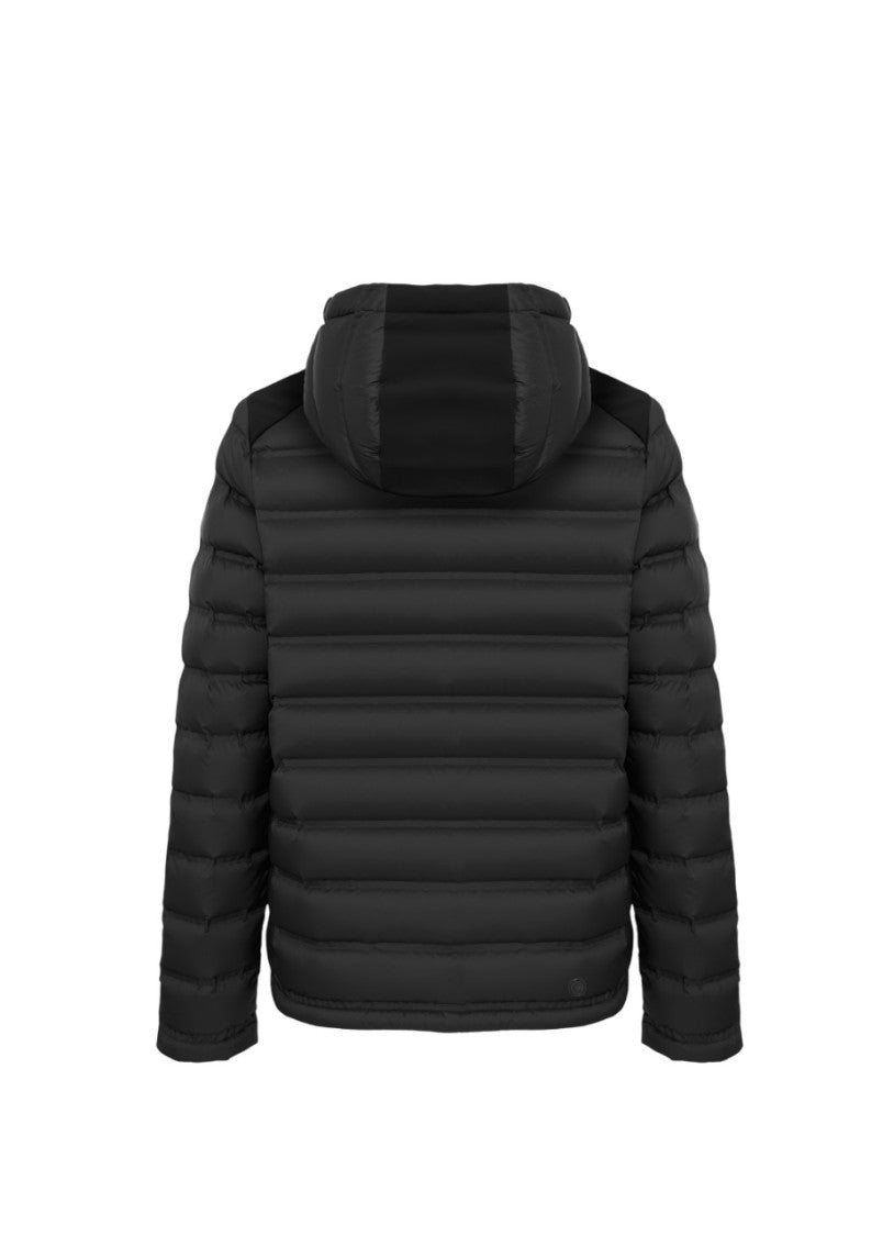 Quilted Down Jacket with Adjustable Hood