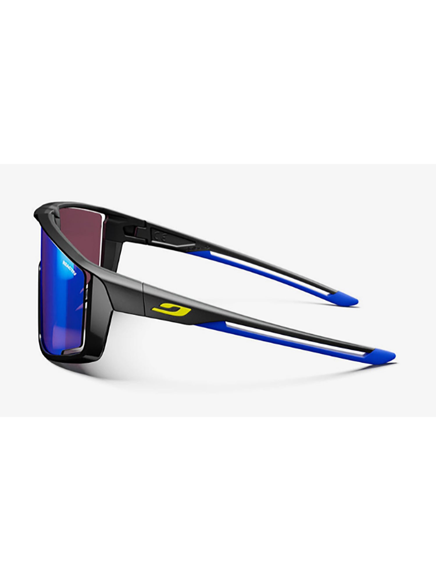 Wraparound Fury Sunglasses with Reflective Lenses