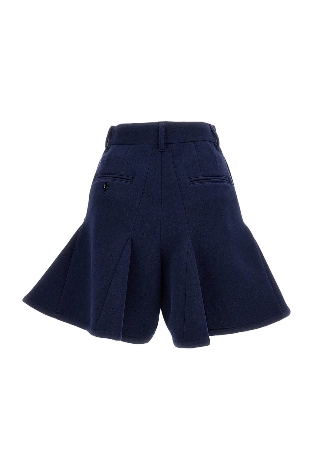 Trianglar Gusset Flared Shorts
