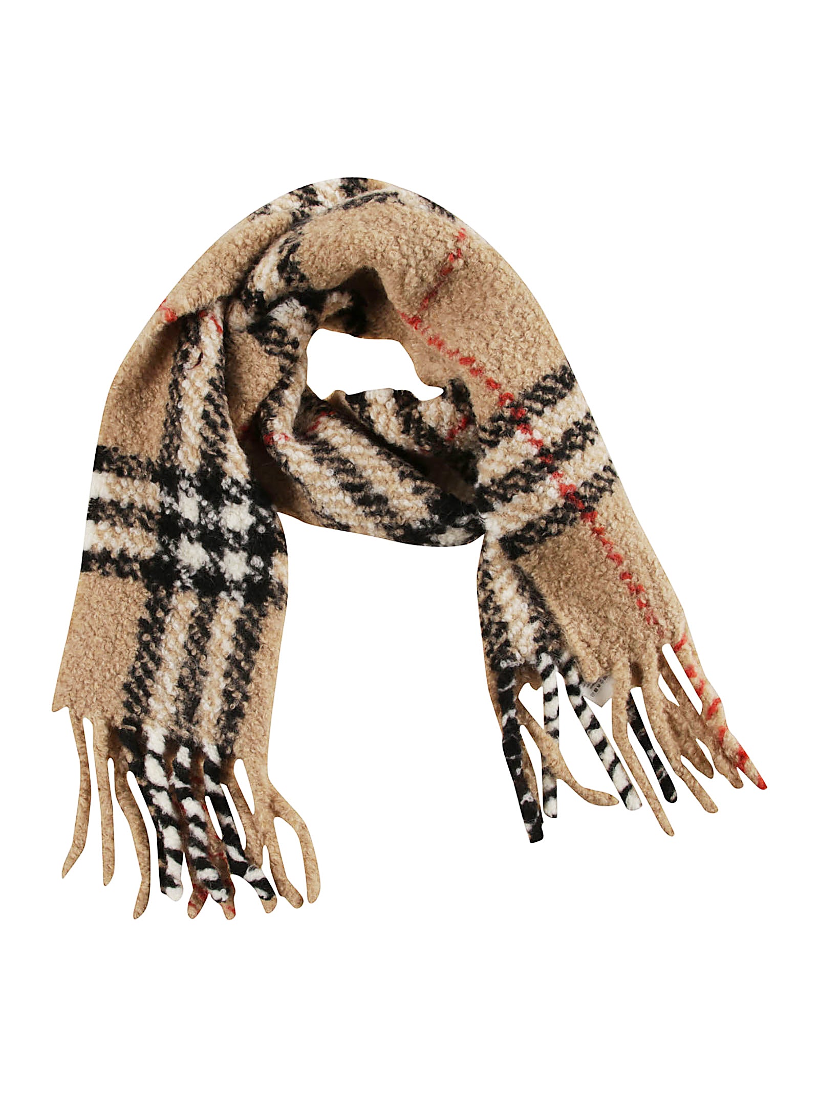 Classic Check Pattern Scarf