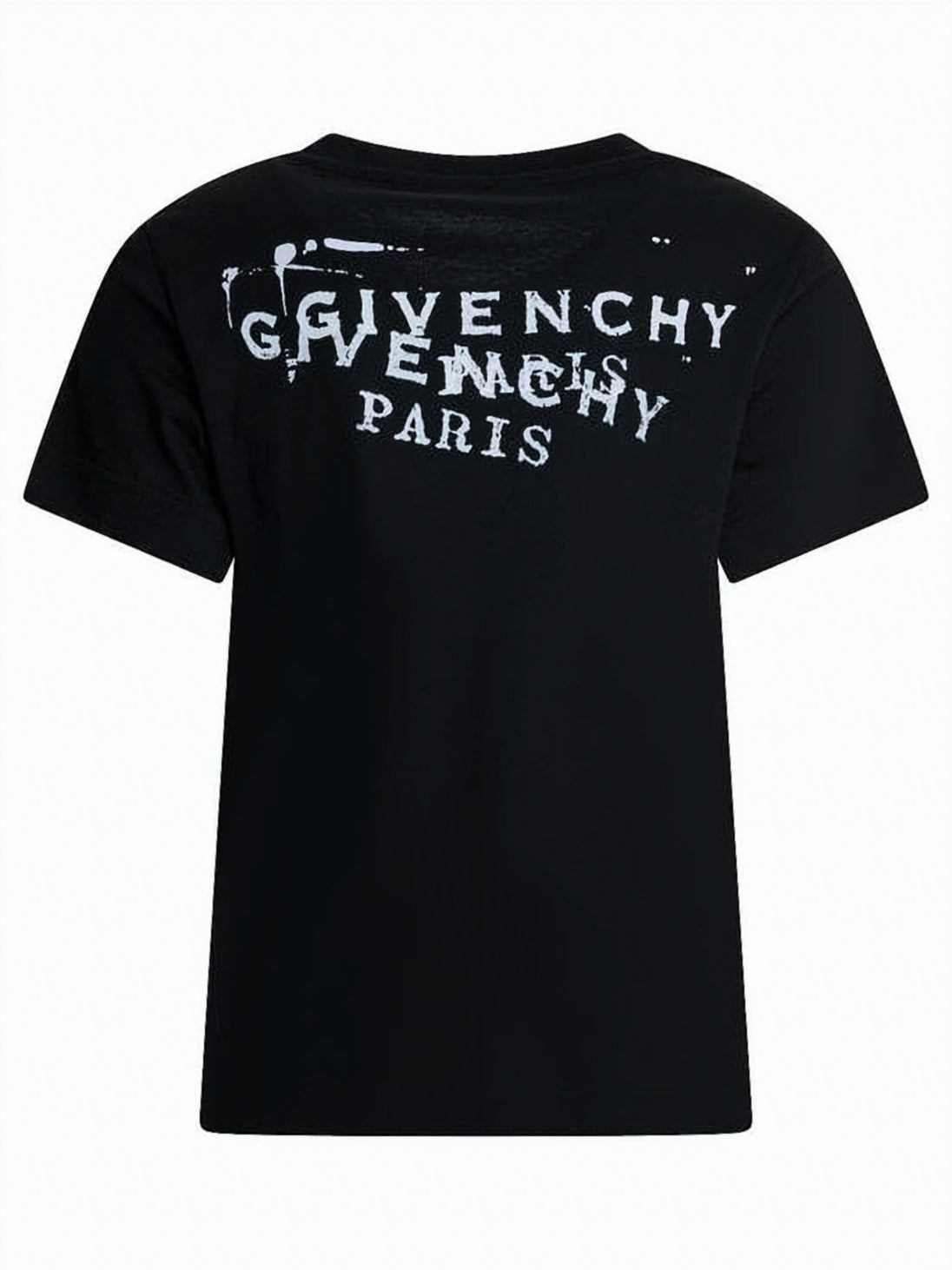 Relaxed Fit Black Short-Sleeved T-shirt