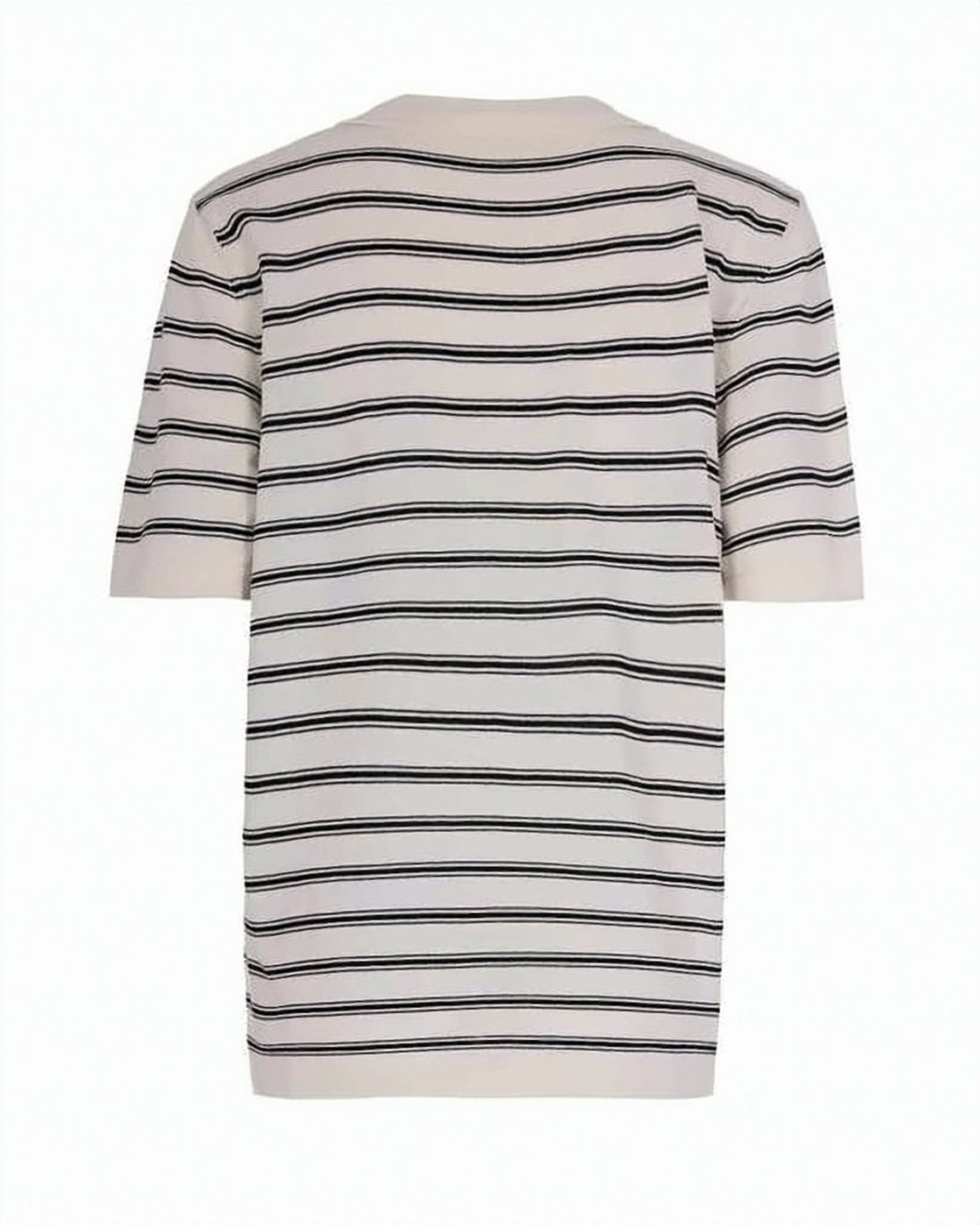 Short-Sleeved Polo Shirt with Classic Collar and Subtle Logo Detail