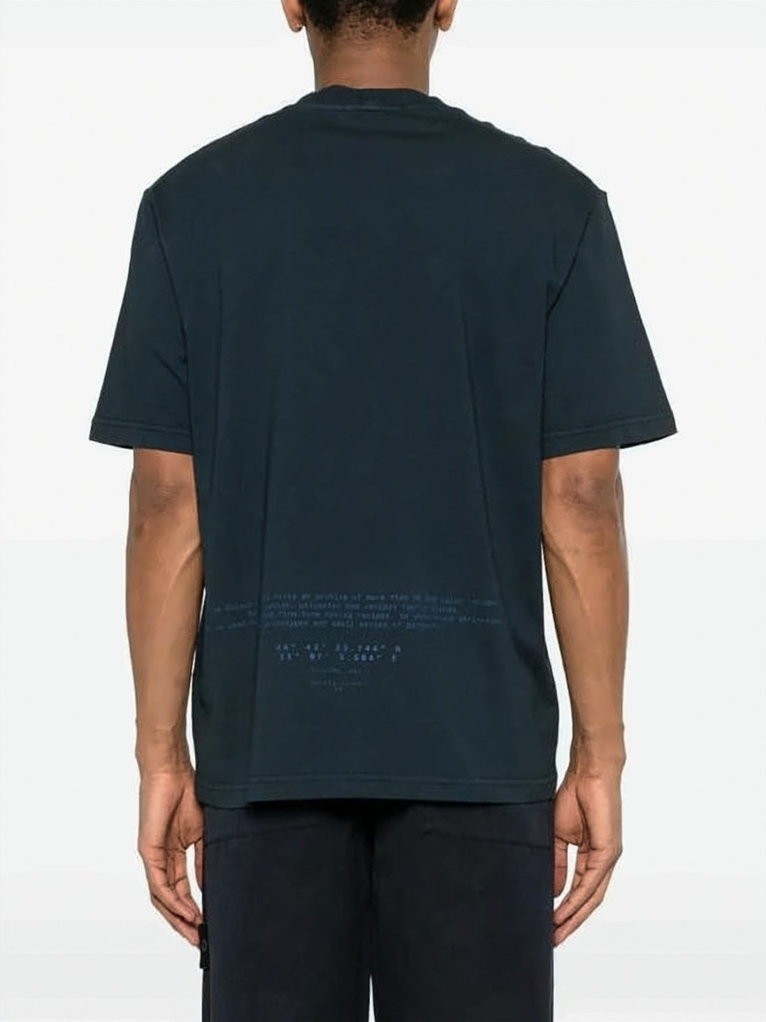 Short-Sleeve T-Shirt With Circular Emblem And Relaxed Fit