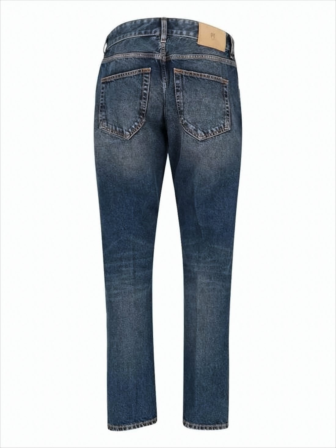Medium Blue Classic Denim Pants