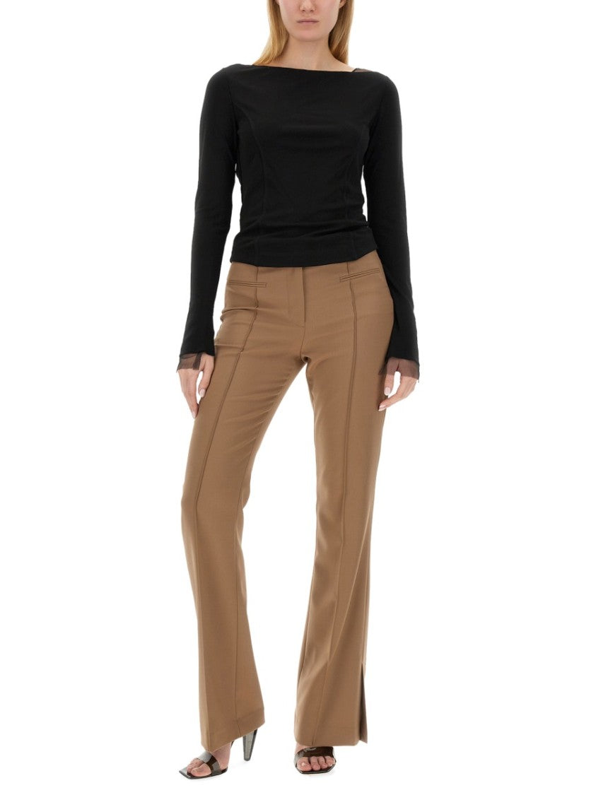 Boot Cut Slim Fit Pants