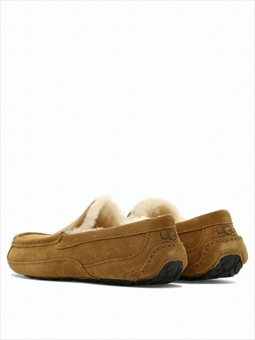 Suede Loafers with Plush Wool-Lyocell Lining
