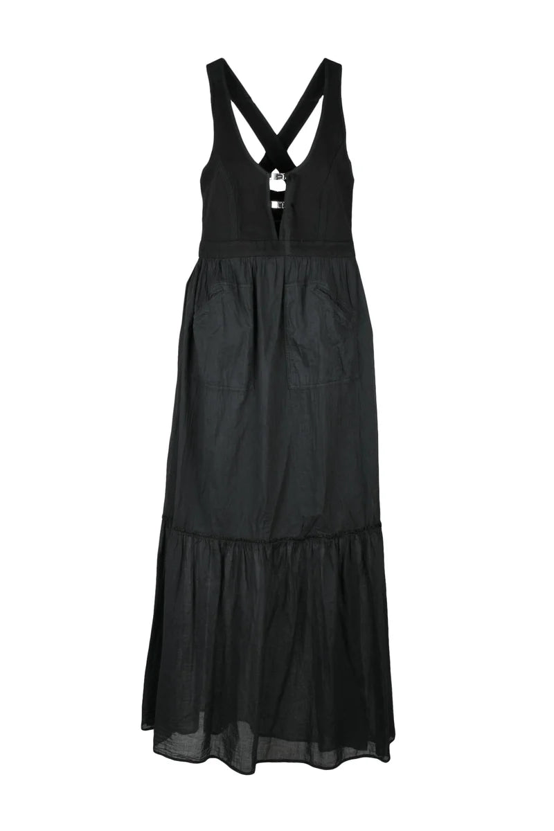 Long Garzato Dress - Black
