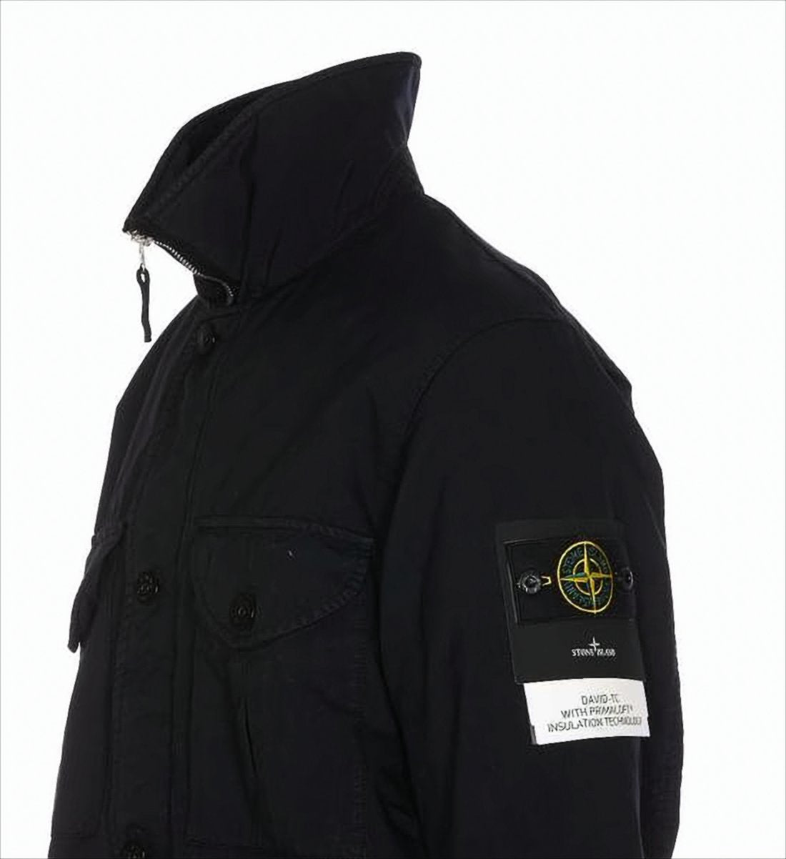 High Collar Padded Utility Jacket
