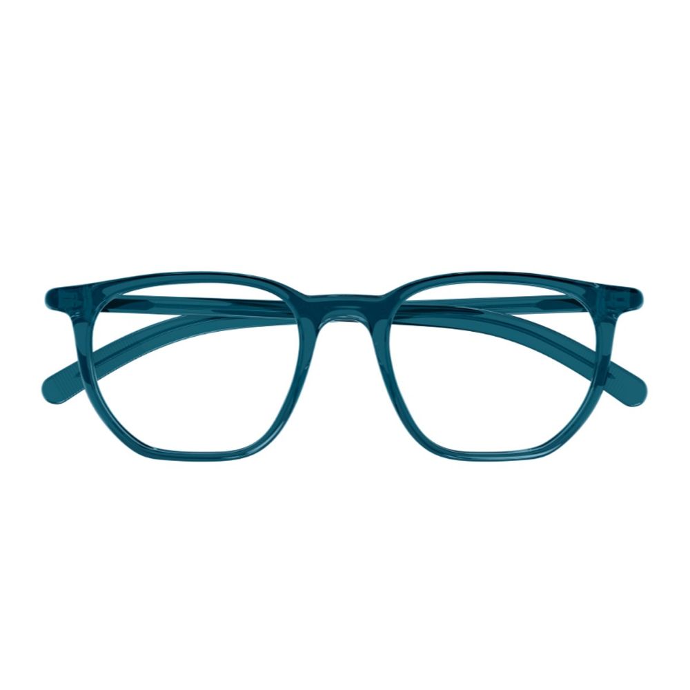 Mb0349O Linea Snowcap Square Frame Blue Acetate Optical Glasses