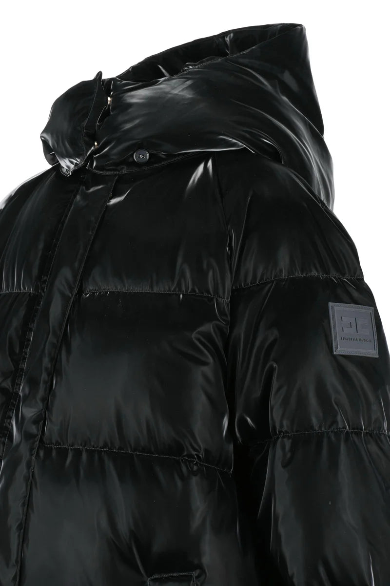 Padded Down Jacket - Black