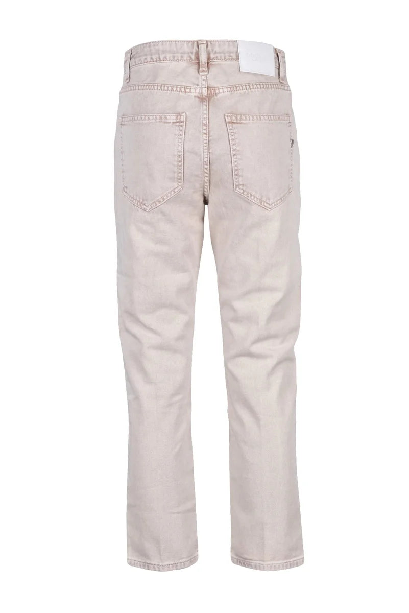Cindy Cotton Jeans - Beige