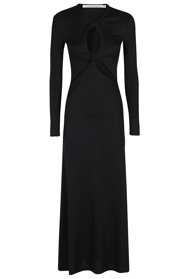 Open Twist Anglaise Dress