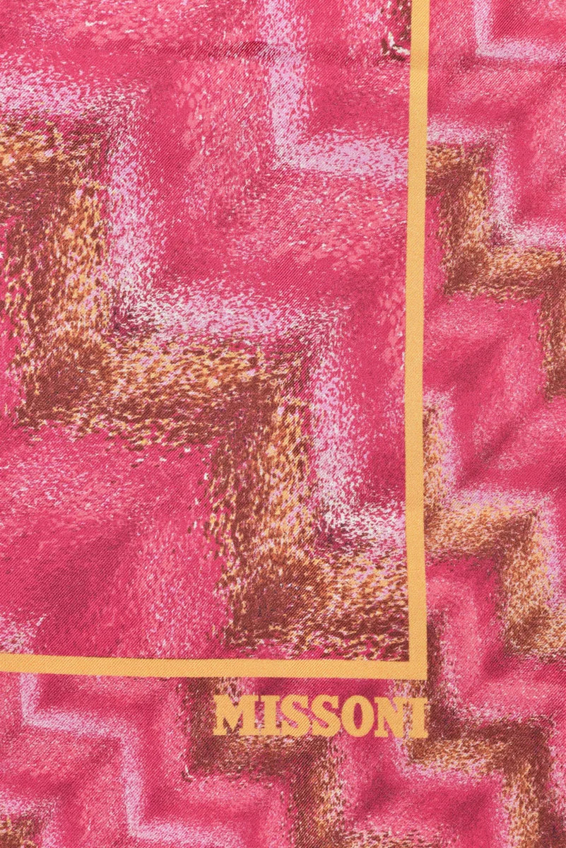 Silk Foulard - Fuchsia