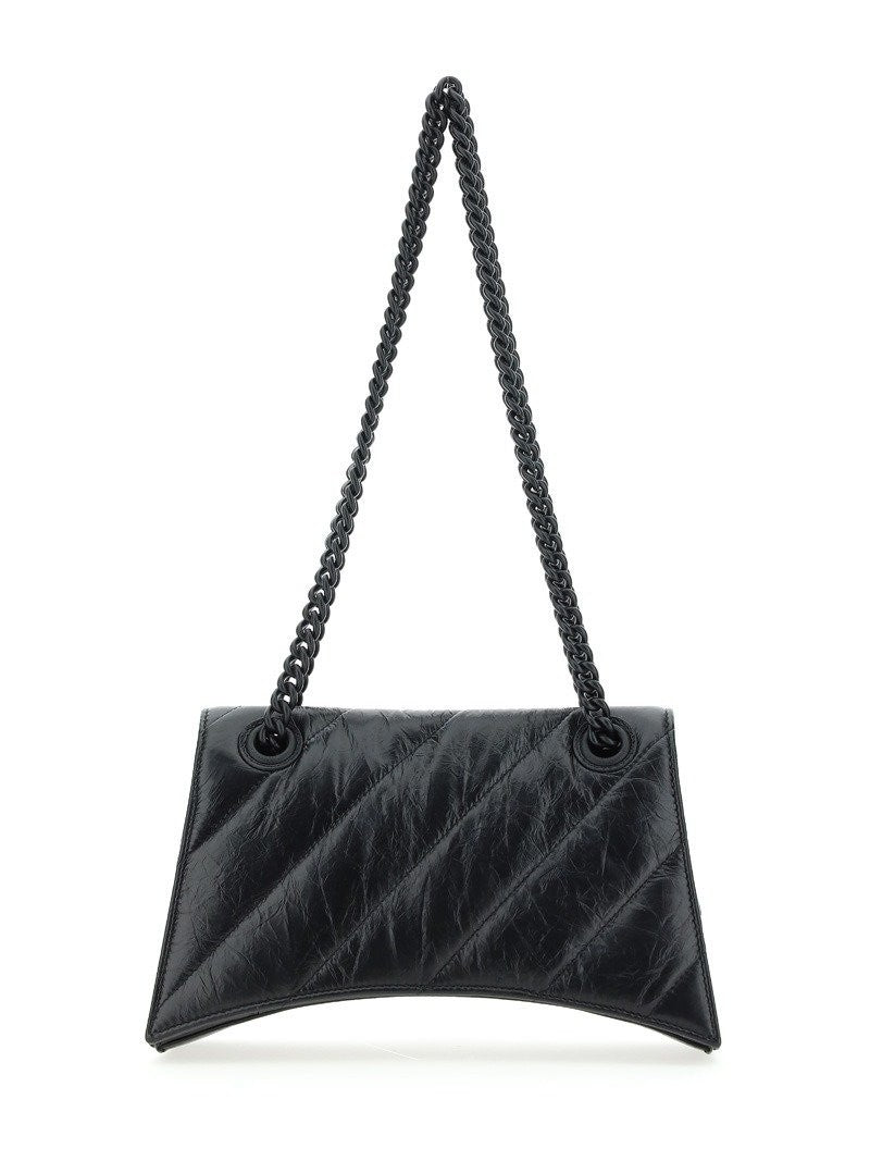 Glossy Quilted Shoulder Bag