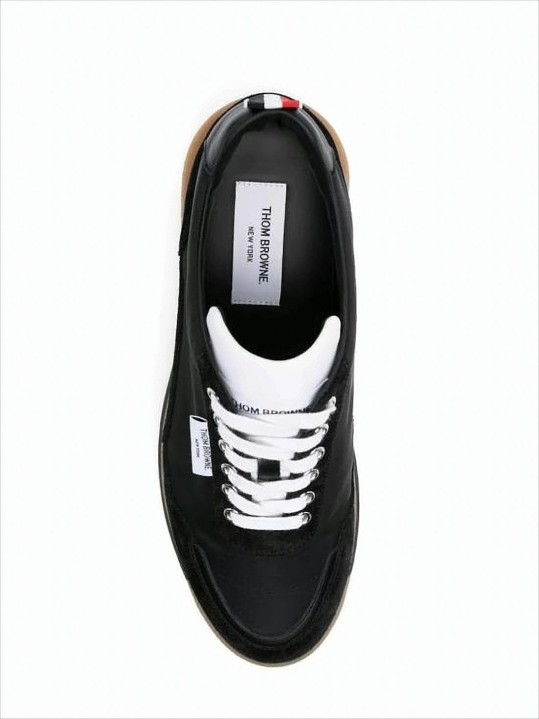 Black Sneakers with Calf Leather