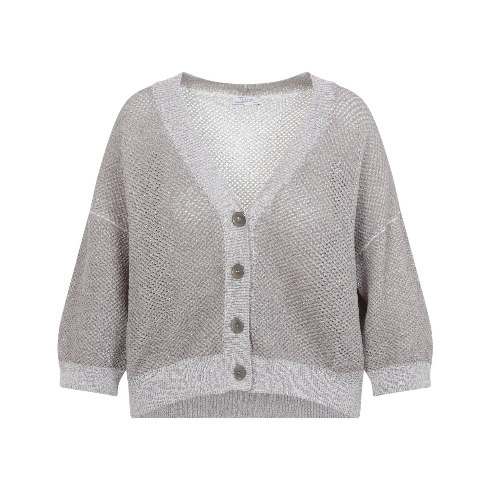 Relaxed V-Neck Cardigan