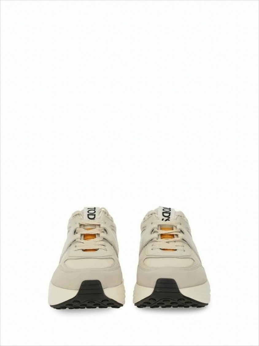 Low-Profile Suede and Nubuck Sneakers with Cushioned Sole
