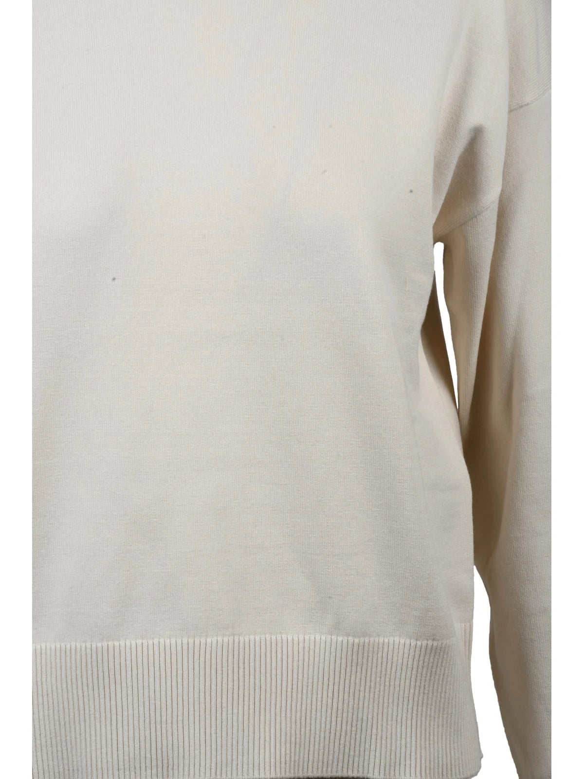 White Polyester Sweater