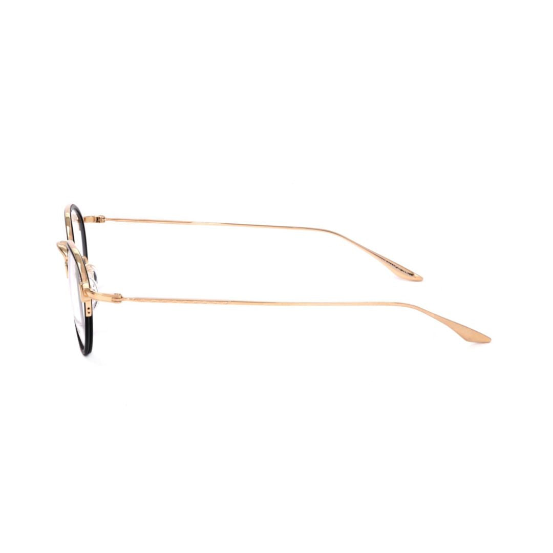 Bp5003 460fc Round Frame Eyeglasses with Gold-tone Temples