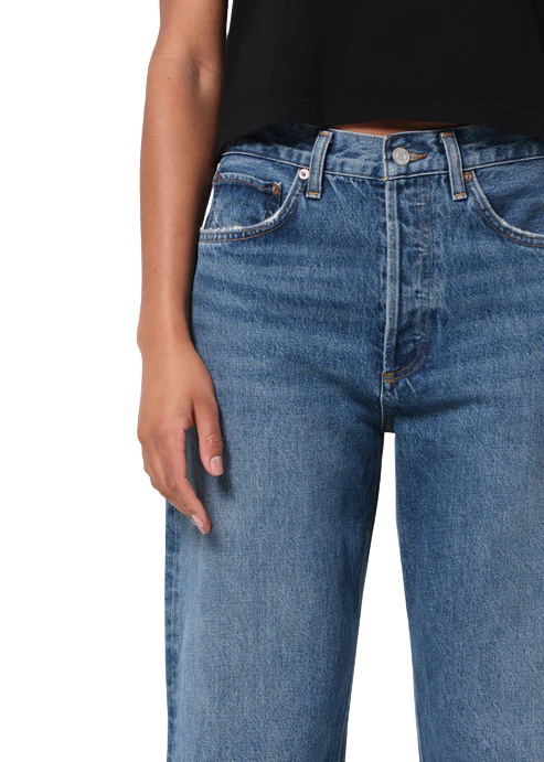 Kelly High-Rise Straight-Leg Jeans