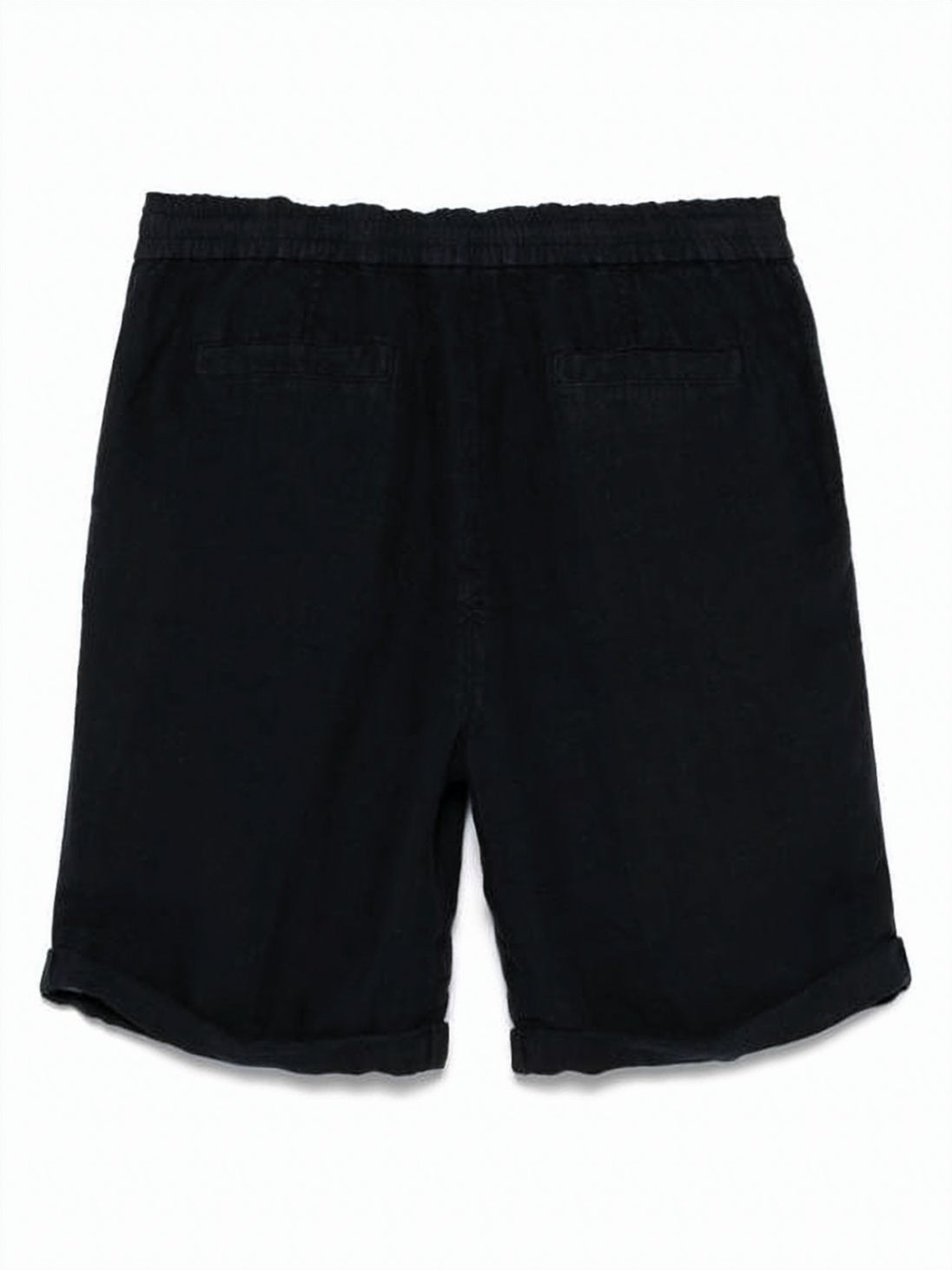 Relaxed Fit Linen Shorts
