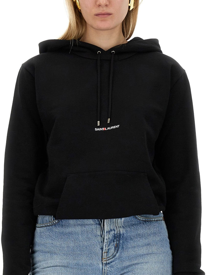 Relaxed Fit Hoodie With Iconic Logo Print
