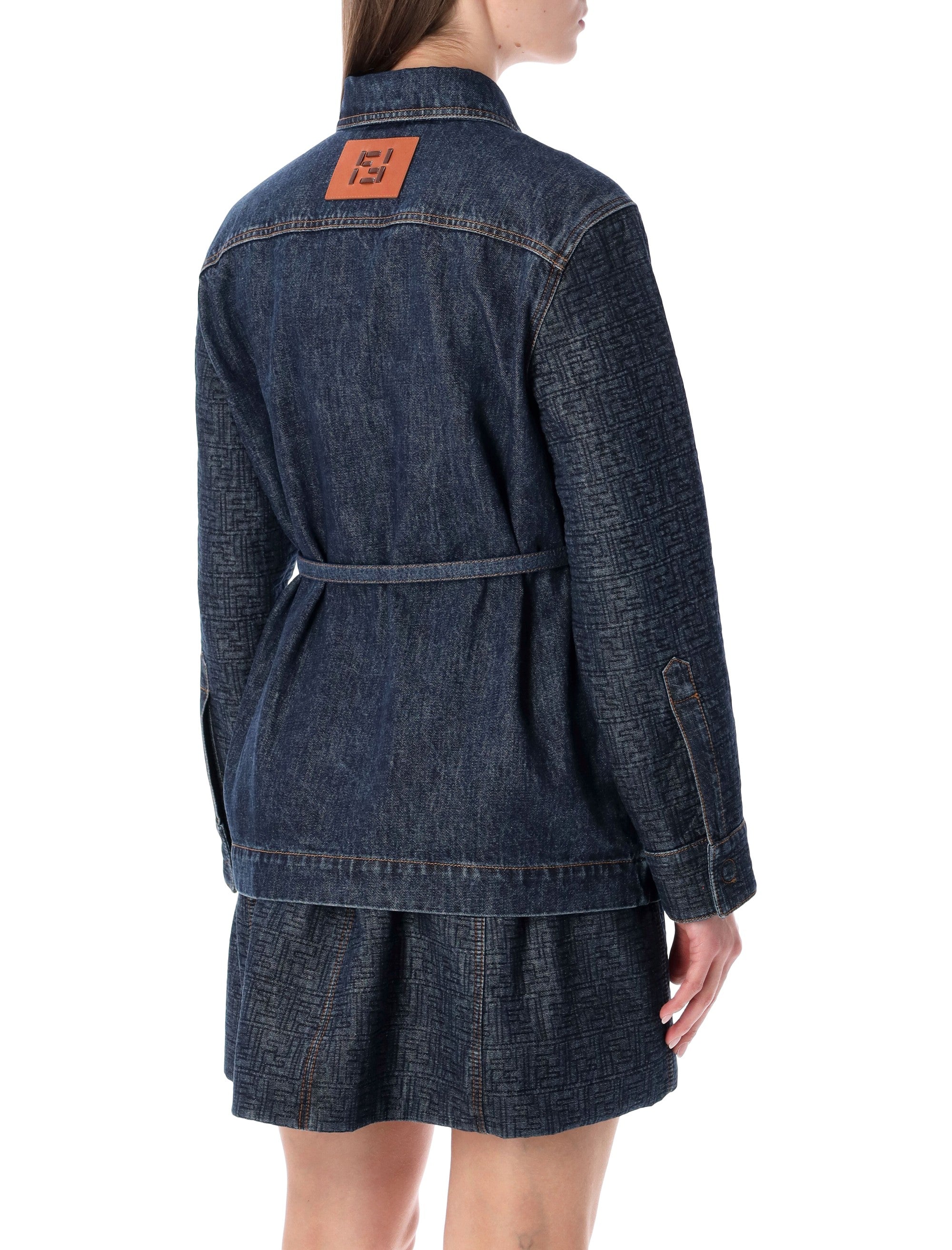 Structured Dark Blue Denim Go-To Jacket