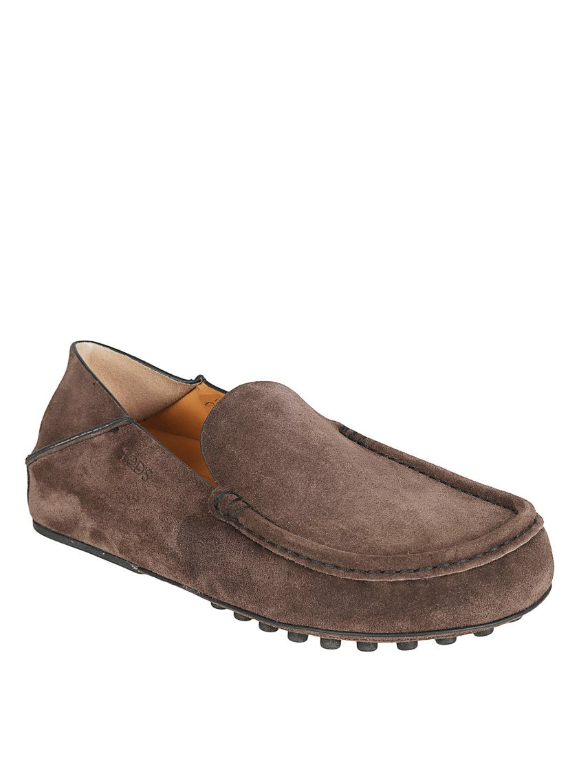 Classic Slip-On Flat Shoes In Soft Calfskin