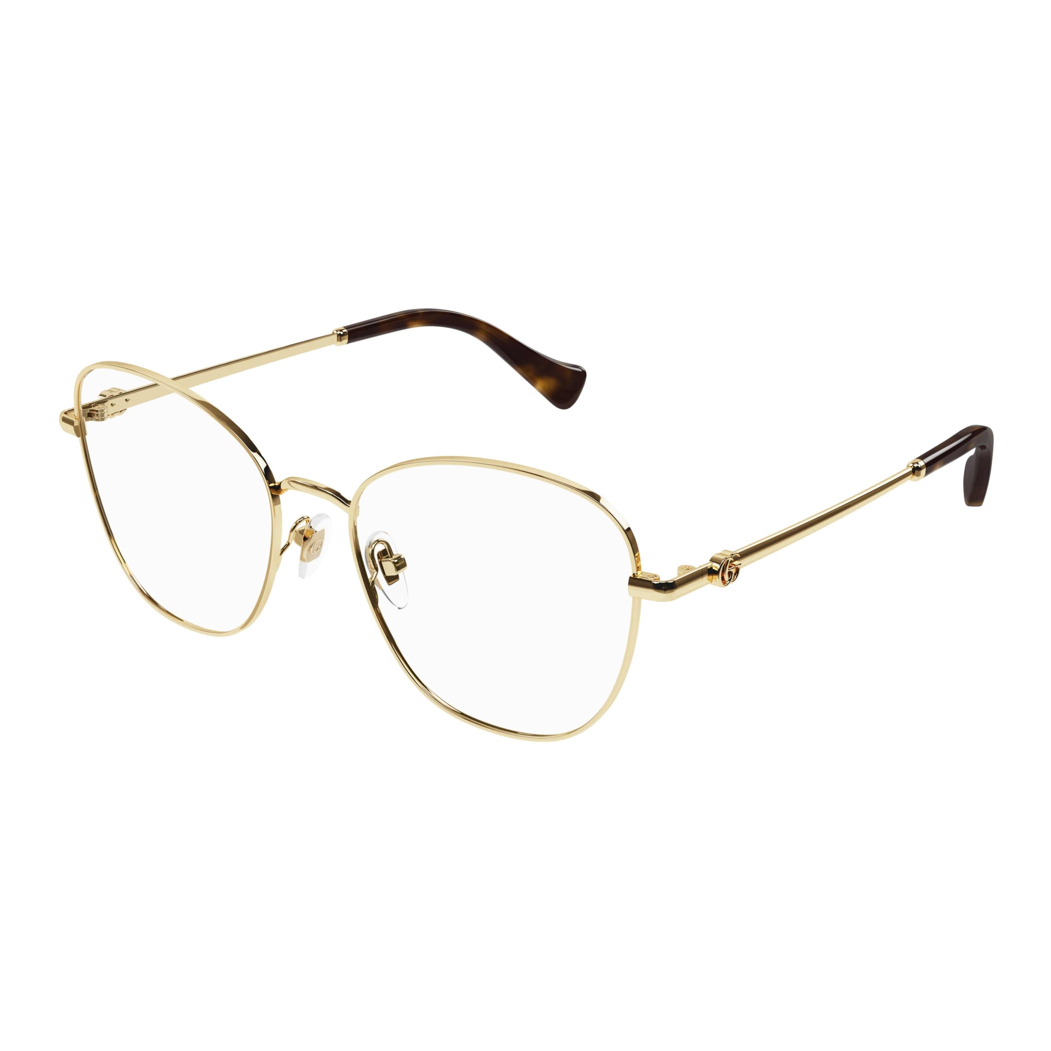 Gg1418o Gold-Toned Cat-Eye Eyeglasses