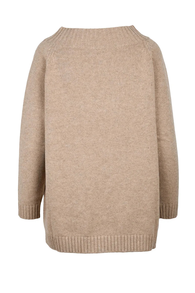 Wool Cashmere Sweater - Beige