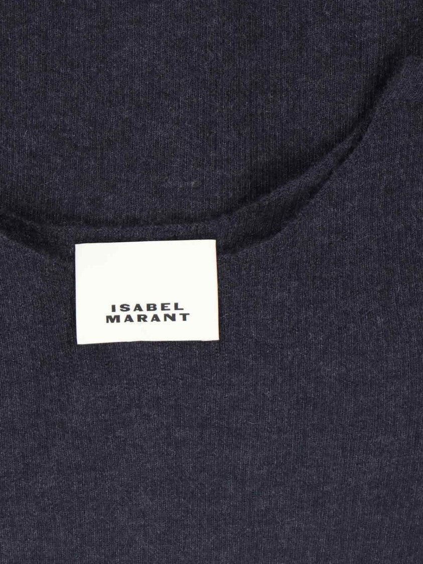 Cashmere-Silk Knit Top – Black