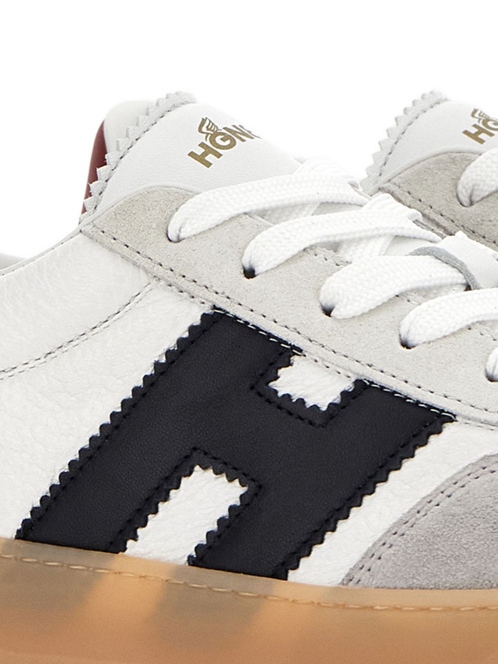 Low-Top Sneakers With Suede Overlays