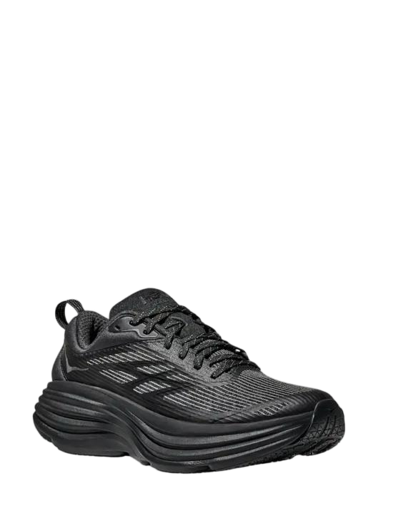 Streamlined Black Sneakers