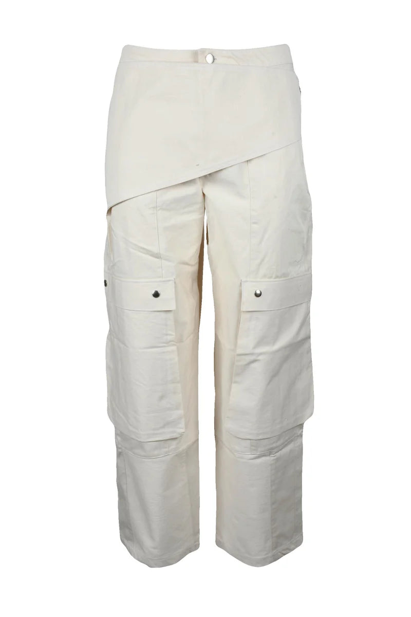 Cargo Pants - White