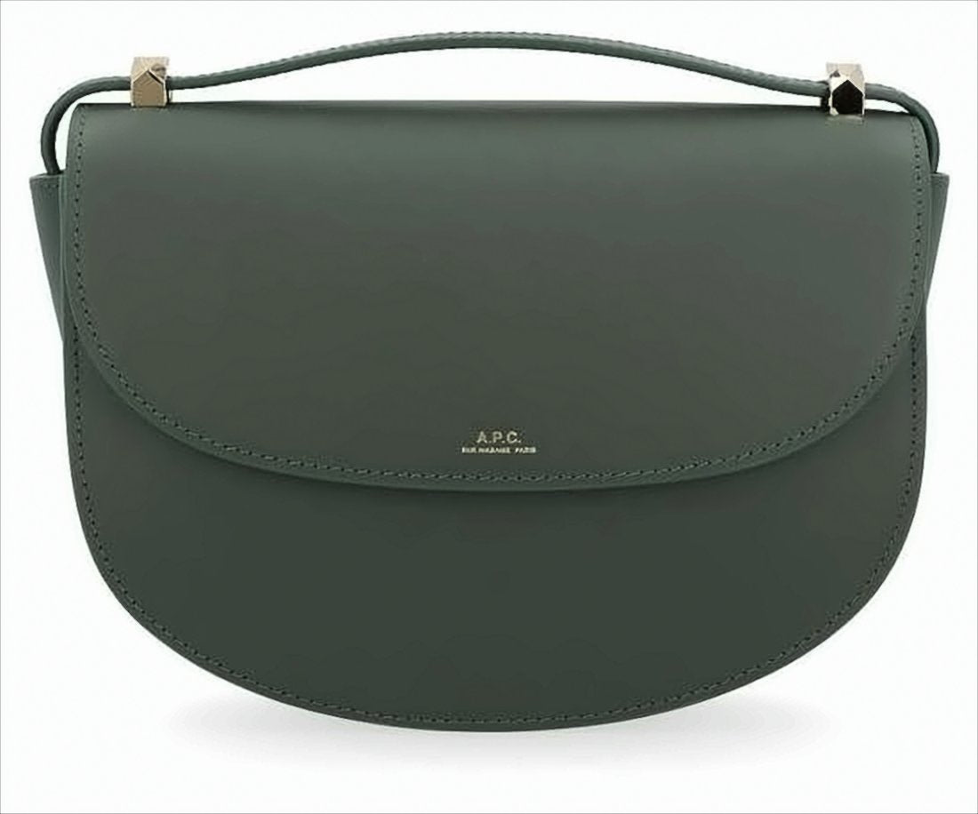 Structured Cowhide Crossbody Bag