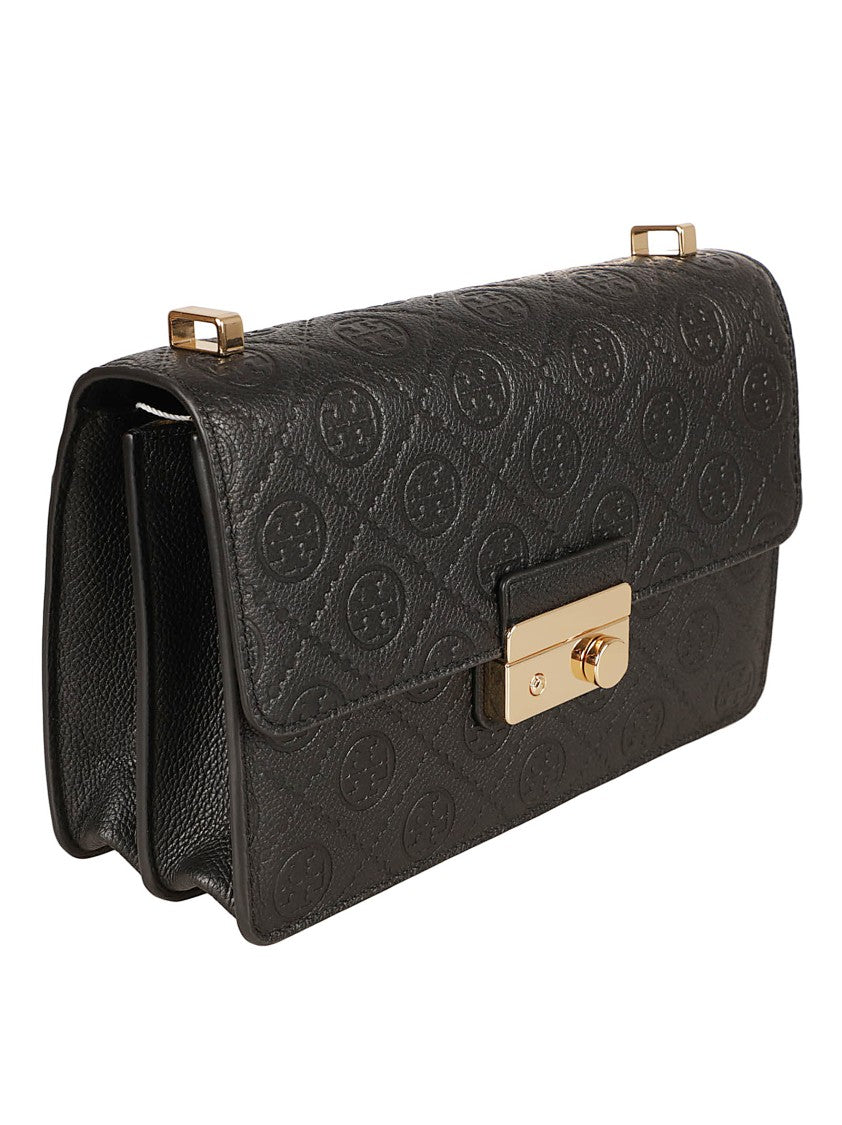 Quilted Black Cow Leather Handbag