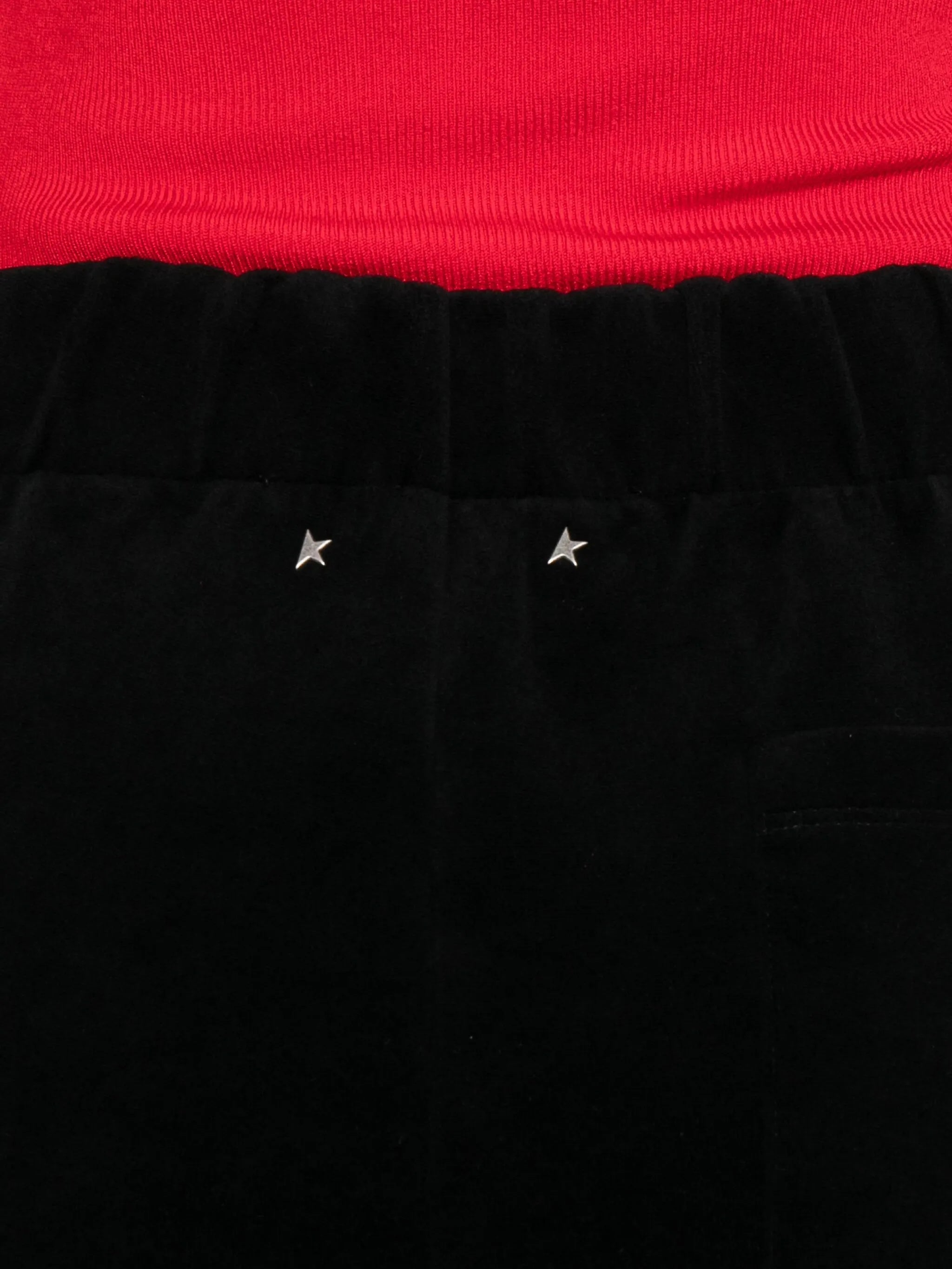 Wide-Leg Cotton Blend Jogging Star Pants
