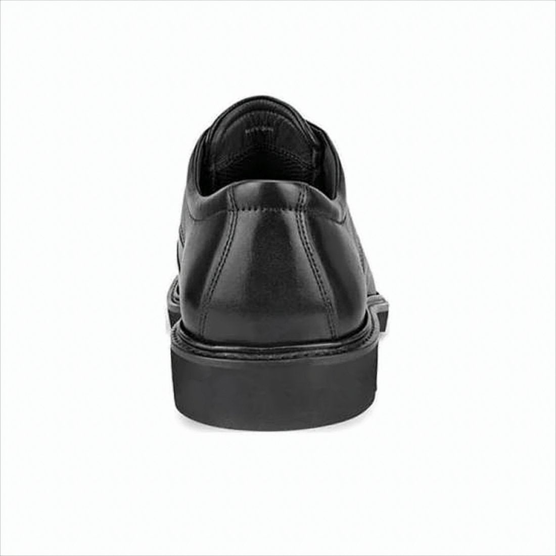 Black Leather Lace-Up Dress Shoes